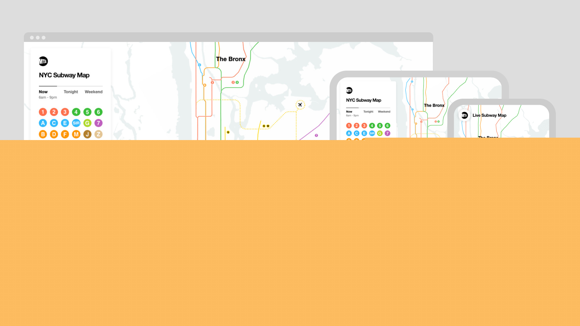 mapa do metrô de nova york